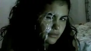 Remaja asli berambut perang dengan tatu Stasia Si mahukan banyak air mani jilat kote